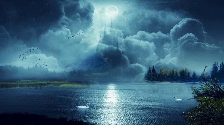 Free stock image of Gorgeous Fantasy View created by selim çatak