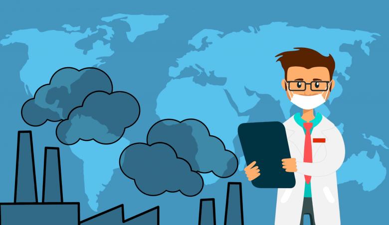 Free stock image of Air Pollution Illustration created by mohamed hassan