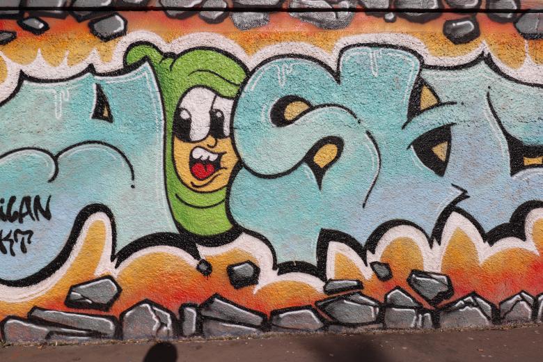 Free stock image of Wall painting created by GAIMARD Jacques