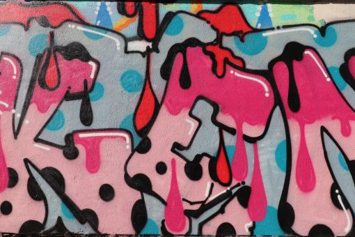 Detail of large wall painting - Free Stock Photo