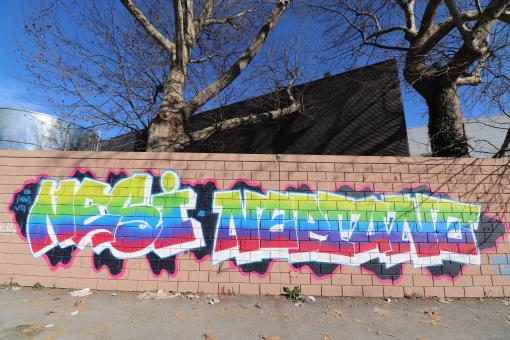 Graffiti on a wall - Free Stock Photo