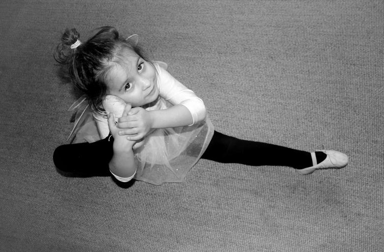Free stock image of Little Cute Ballerina Practicing created by Jack Moreh