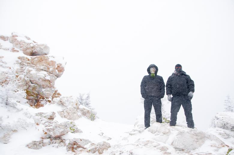 Free stock image of People in masks in winter created by 2happy
