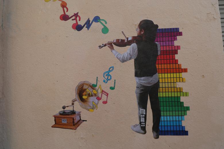 Free stock image of Colorful music playing created by GAIMARD Jacques