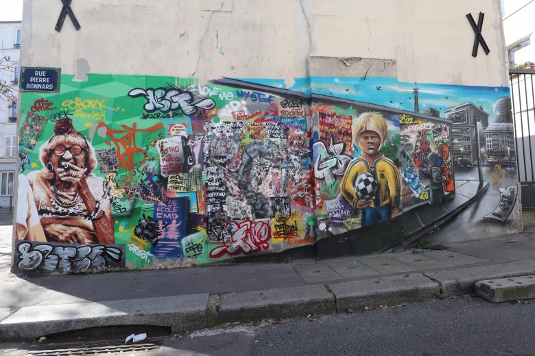 Free stock image of Graffiti art on a wall created by GAIMARD Jacques