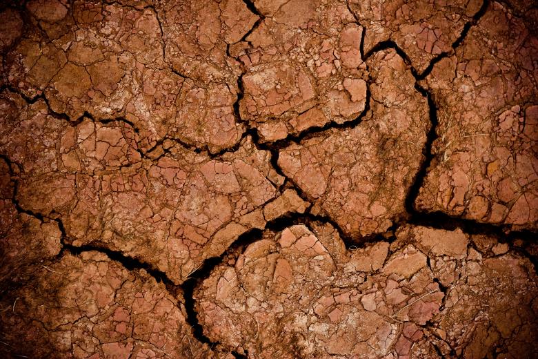 Free stock image of Cracked Soil created by Bjorgvin