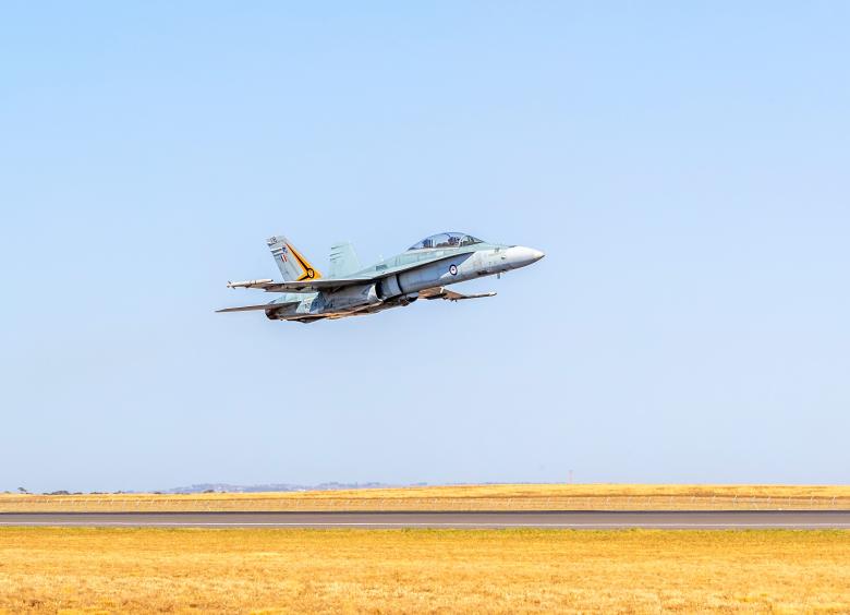 Free stock image of F/A-18B Hornet  created by John Torcasio