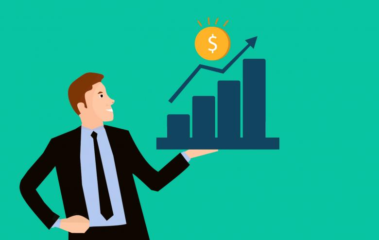 Free stock image of Businessman Chart Illustration created by mohamed hassan