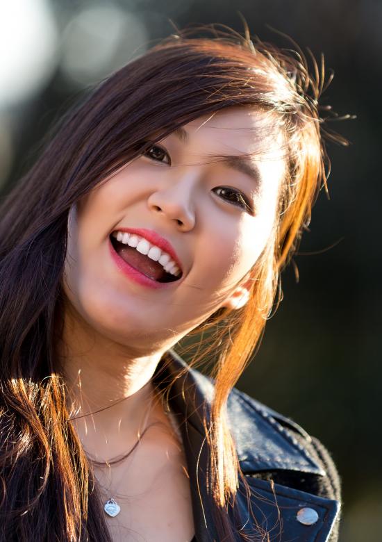 Free stock image of Happy Woman Portrait created by John Torcasio