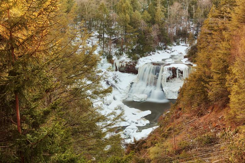 Free stock image of Blackwater Winter Sunset Falls created by Nicolas Raymond