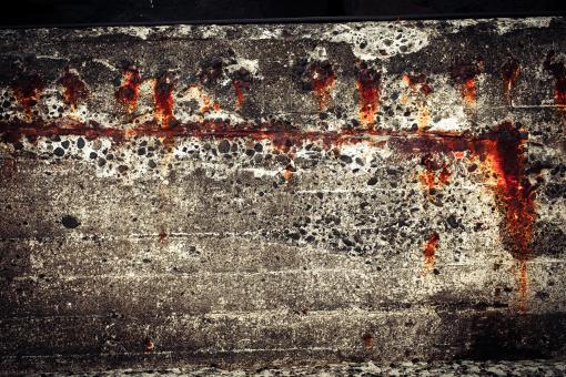 Free Stock Photo of Concrete and Rust Background