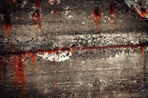 Free Stock Photo of Rust and Concrete Surface