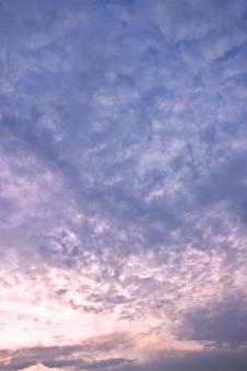 Free Stock Photo of Light Purple Cloudy Sky