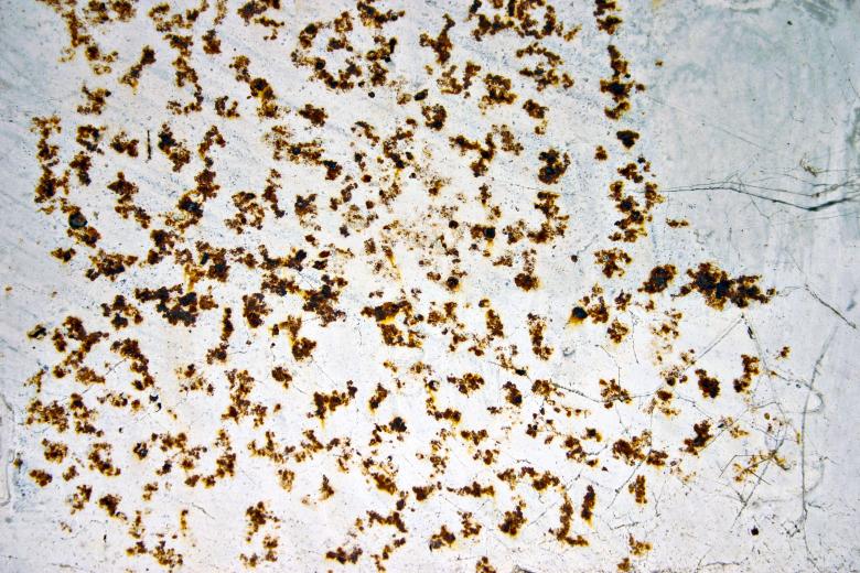 Free stock image of Dotted Rust on Metal created by Bjorgvin