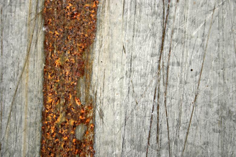 Free stock image of Rusted and Scratched Metal created by Bjorgvin