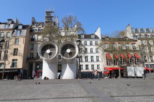 Free Stock Photo of Paris, Pompidou center area