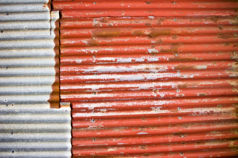 Free stock image of Corrugated Red Metal Sheets created by Bjorgvin