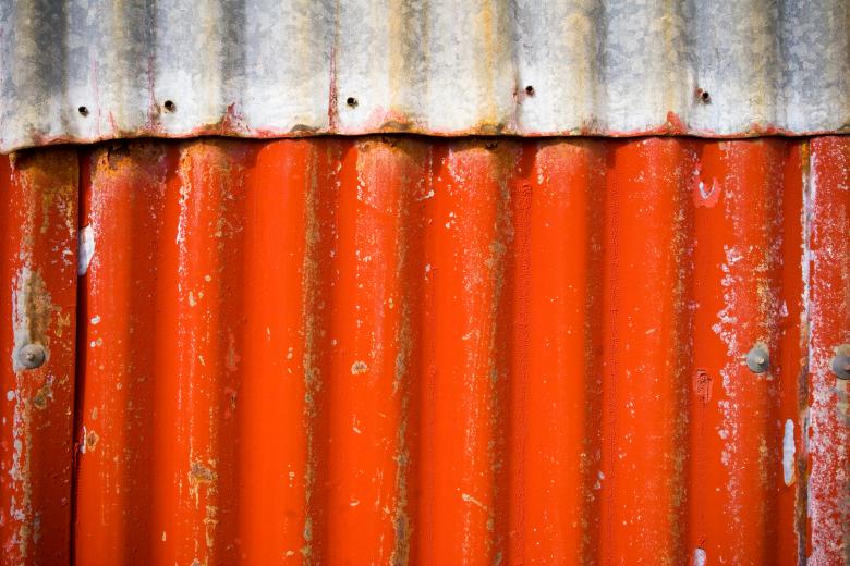 Free stock image of Red Corrugated Metal Plates created by Bjorgvin