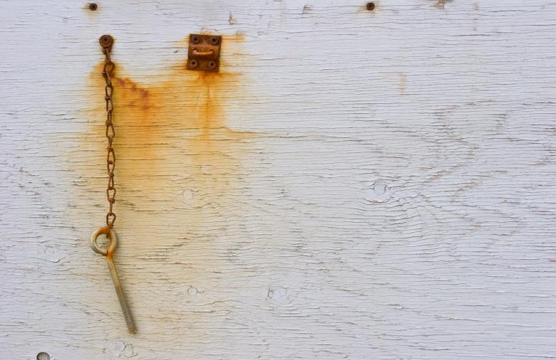 Free stock image of Rust on Wood created by Bjorgvin