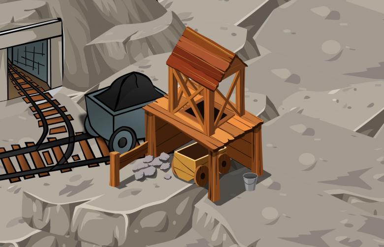 Free stock image of Mine Industry Illustration created by mohamed hassan