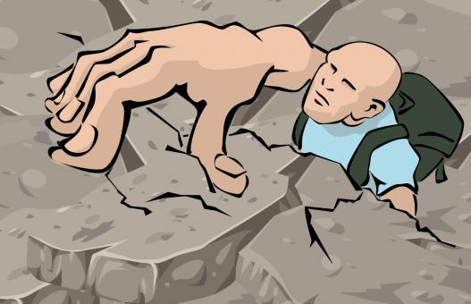Mountain Climber Illustration - Free Stock Photo