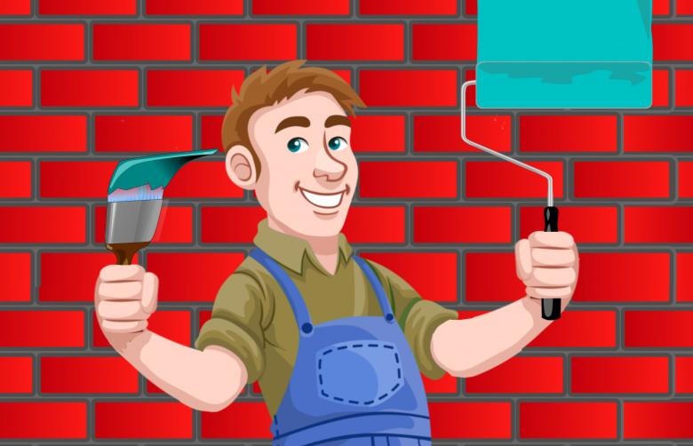 Free stock image of House Painter created by mohamed hassan