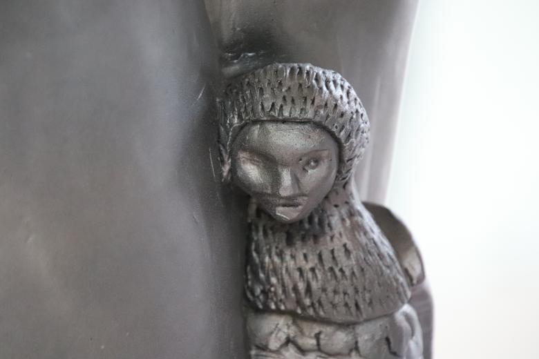Free stock image of Tiny metal sculpture of figure created by GAIMARD Jacques