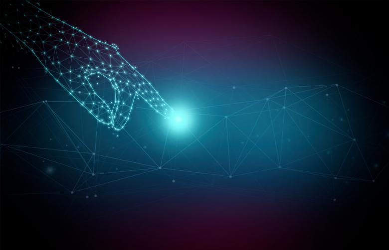 Free stock image of Technology Background - Digital Hand created by Jack Moreh
