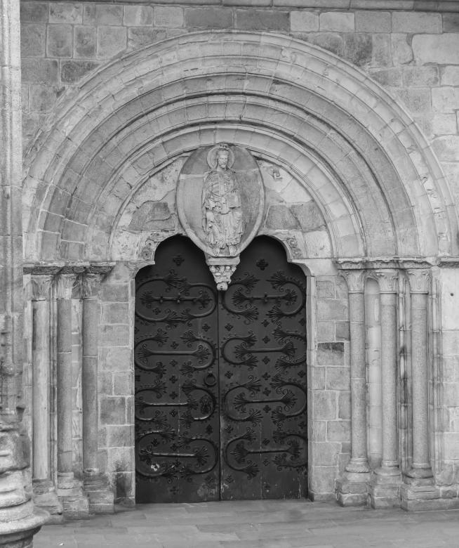 Free stock image of Church Door - Black and White created by PaSoNeCa