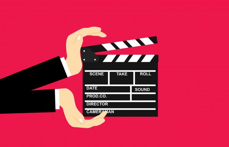 Free stock image of Movie Clapperboard created by mohamed hassan