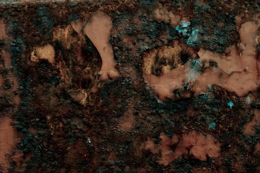 Rusty Dark Metal Texture - Free Stock Photo