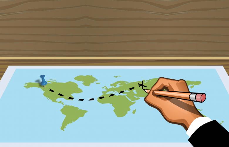Free stock image of Trip Planning Illustration created by mohamed hassan
