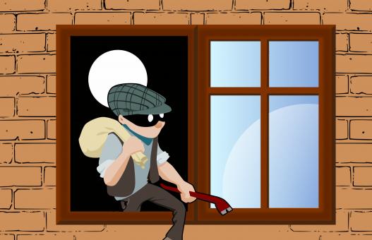 House Thief Illustration