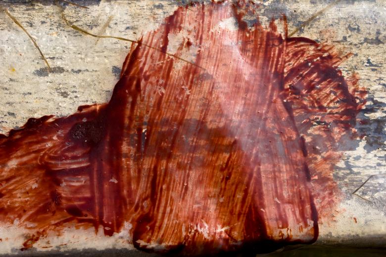 Free stock image of Red Grunge Paint created by Bjorgvin
