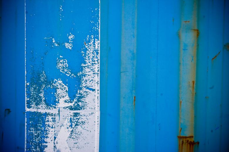 Free stock image of Blue Grunge Metal Surface created by Bjorgvin