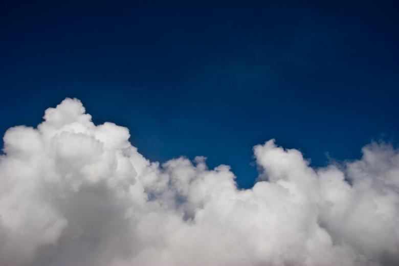 Free stock image of White Puffy Clouds on Blue created by Bjorgvin