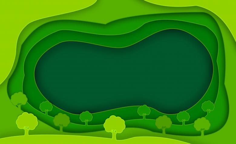 Free stock image of Abstract Green Background and Trees - With Copyspace - Ecology created by Jack Moreh