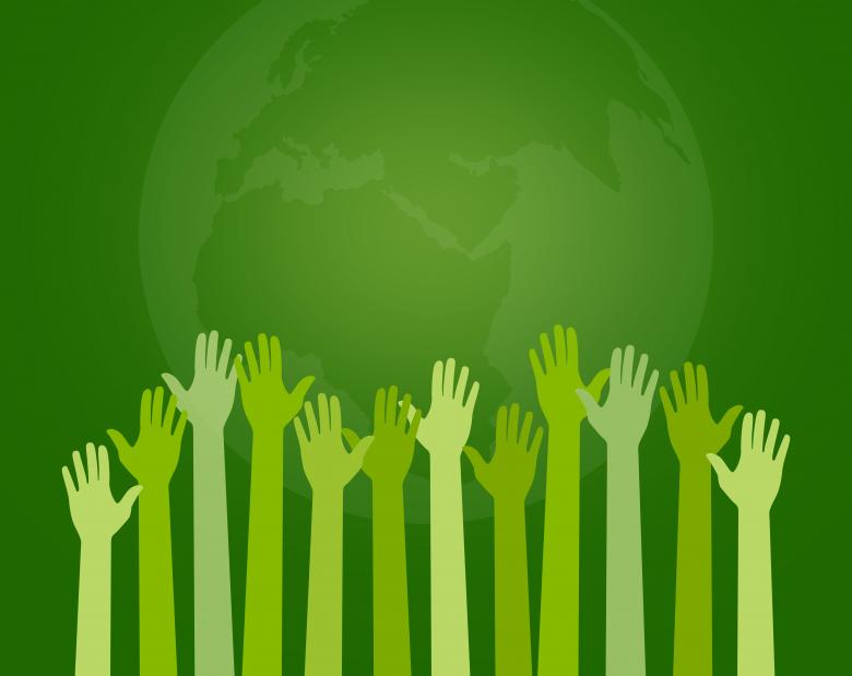 Free stock image of Save the Planet - Concept with Extended Arms - Pledging Hands created by Jack Moreh