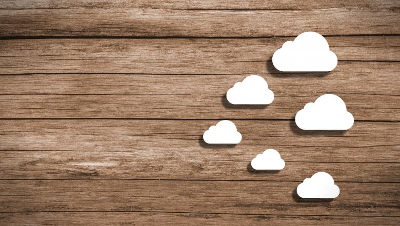 Free stock image of Cloud Computing - Wooden Background with Copyspace created by Jack Moreh
