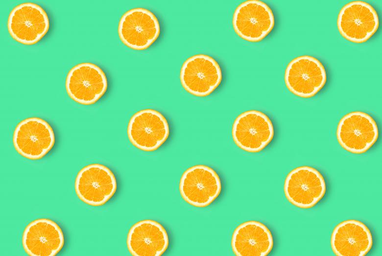 Free stock image of Orange Slices - Abstract Pattern created by Jack Moreh