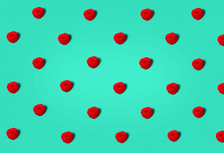Free stock image of Raspberries - Abstract Pattern created by Jack Moreh