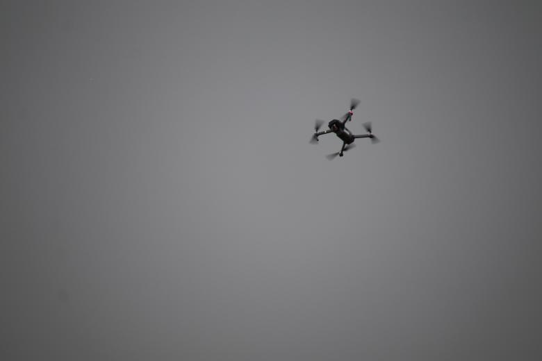 Free stock image of Drone in flight created by GAIMARD Jacques