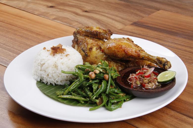 Free stock image of Dinner of Chicken and Rice created by Suandana Ipandemade