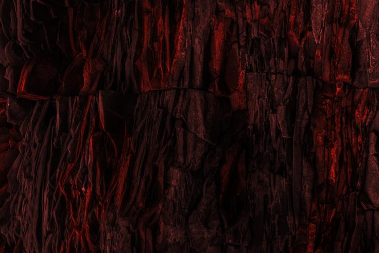 Free stock image of Red Hot Volcanic Rock Texture created by Free Texture Friday