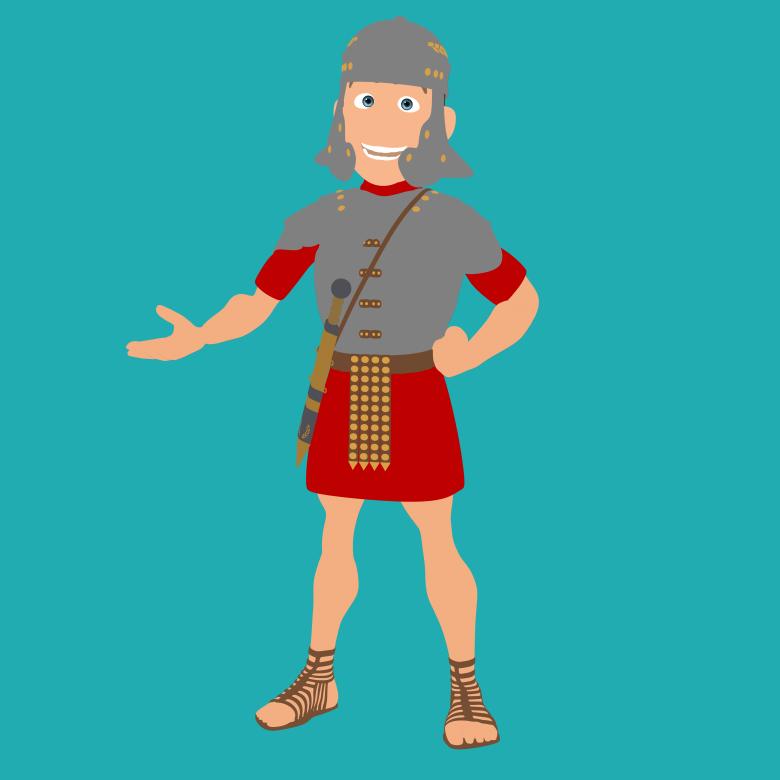 Free stock image of Roman Soldier Character created by Julien Tromeur