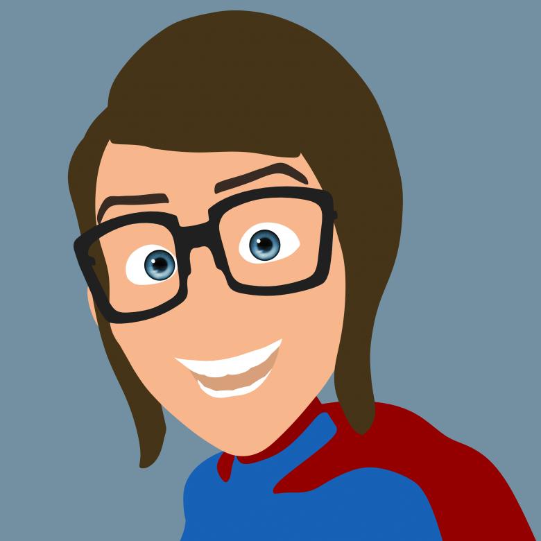 Free stock image of Fun Super Woman with Glasses Closeup created by Julien Tromeur