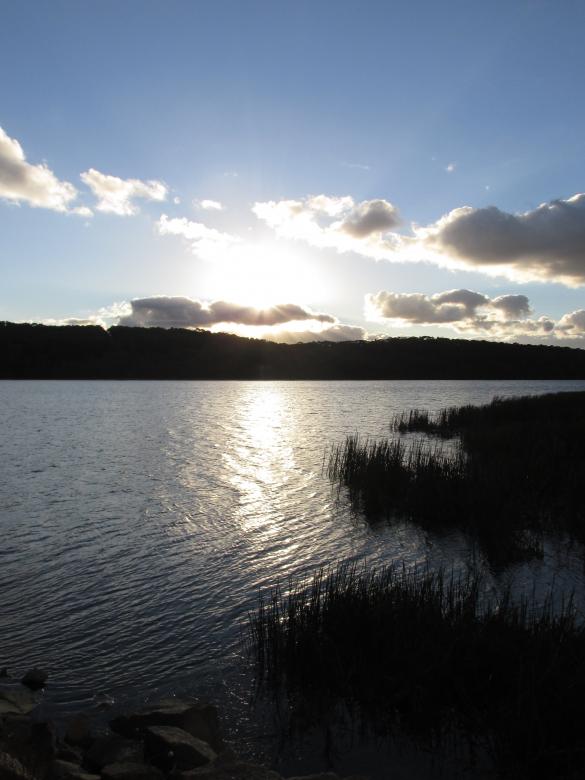 Free stock image of Lysterfield Lake Sunset created by Michiru Maeda