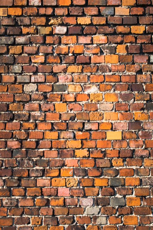 Free stock image of Wall of Red Bricks created by Krzysztof Bubel