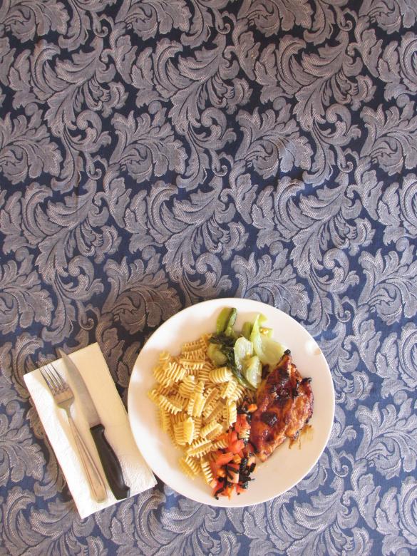 Free stock image of Homemade Cooking - Chicken and Pasta created by Michiru Maeda