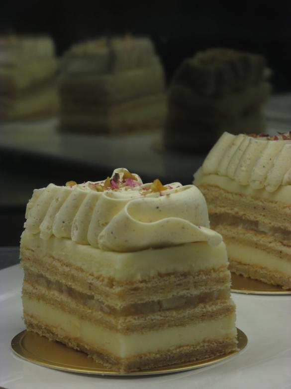 Free stock image of Slice of dessert cake created by Michiru Maeda